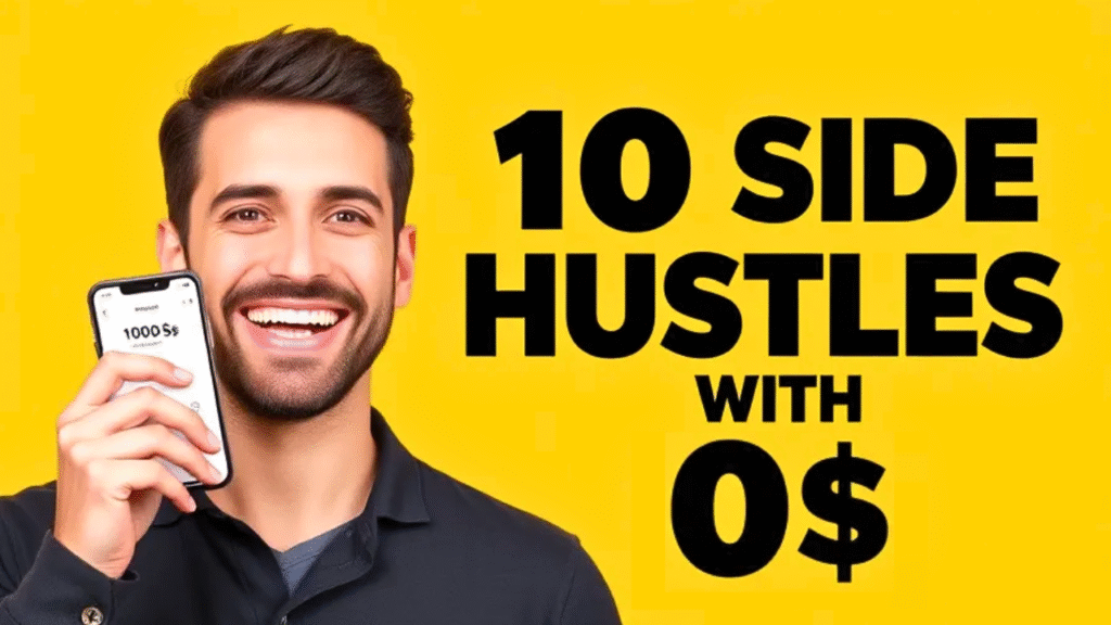Top AI Side Hustles You Can Start in 2025 – Zero Investmen